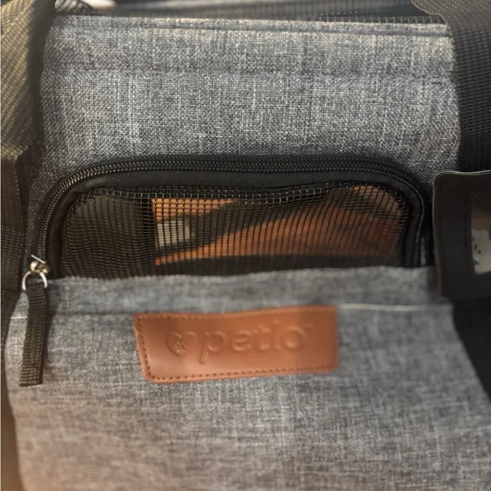 Petlo Pet Carrier Bag for Dogs - Gray